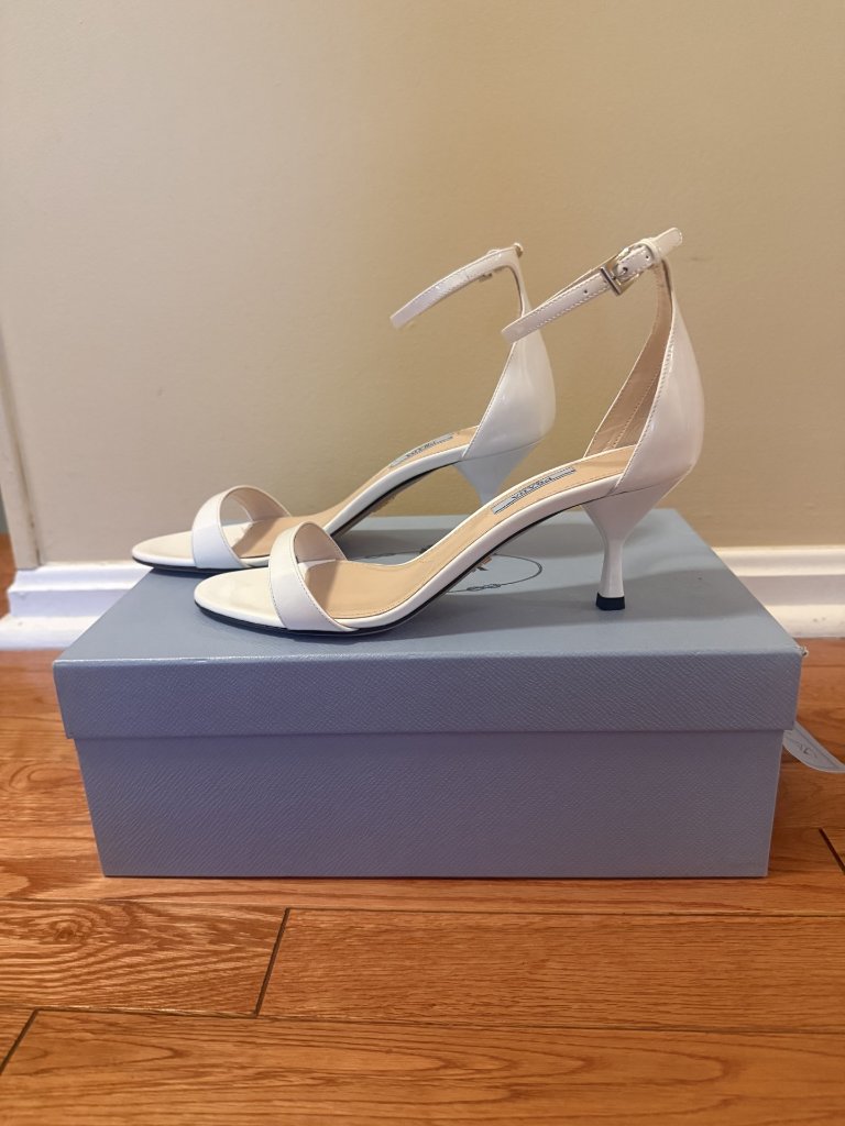 Prada Sandals White Size 37 — image 2 of 5